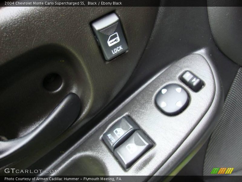 Black / Ebony Black 2004 Chevrolet Monte Carlo Supercharged SS