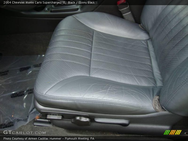 Black / Ebony Black 2004 Chevrolet Monte Carlo Supercharged SS