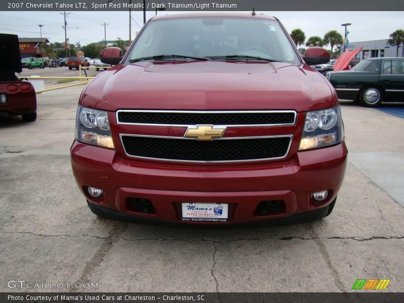 Sport Red Metallic / Dark Titanium/Light Titanium 2007 Chevrolet Tahoe LTZ