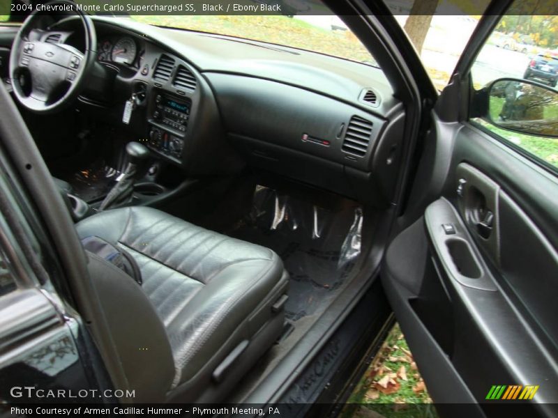 Black / Ebony Black 2004 Chevrolet Monte Carlo Supercharged SS