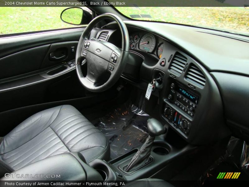 Black / Ebony Black 2004 Chevrolet Monte Carlo Supercharged SS