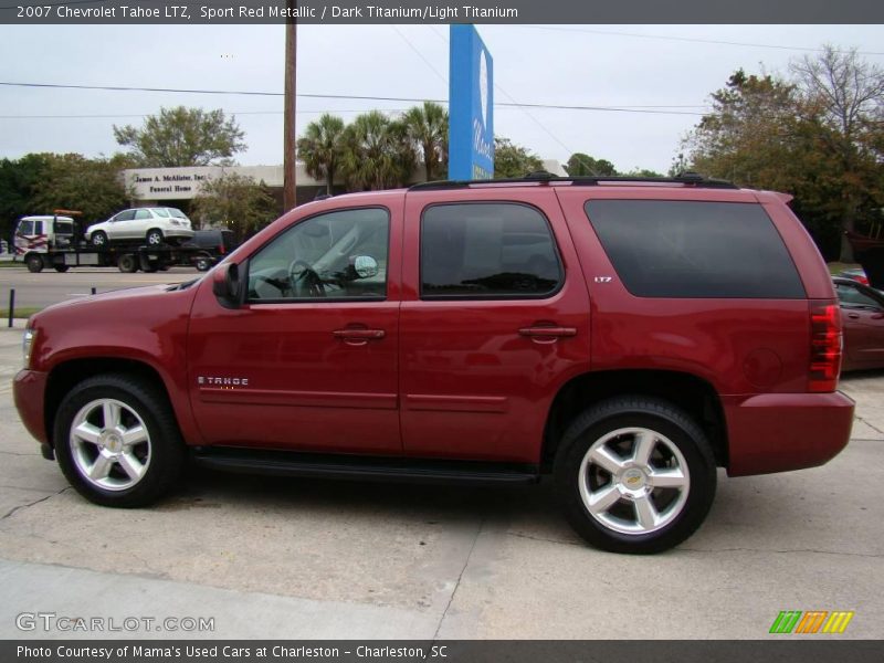 Sport Red Metallic / Dark Titanium/Light Titanium 2007 Chevrolet Tahoe LTZ