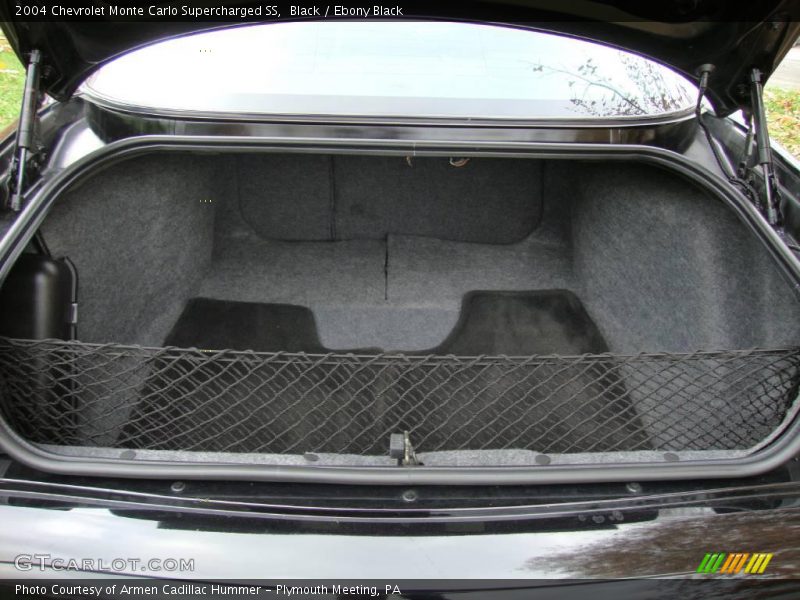 Black / Ebony Black 2004 Chevrolet Monte Carlo Supercharged SS