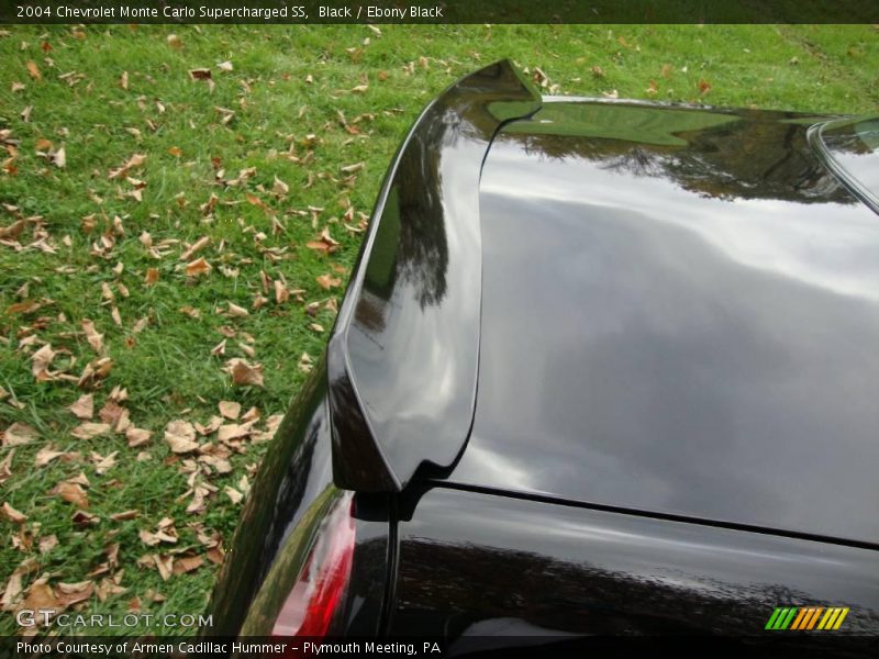 Black / Ebony Black 2004 Chevrolet Monte Carlo Supercharged SS