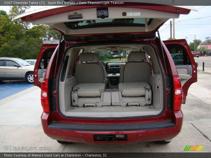 Sport Red Metallic / Dark Titanium/Light Titanium 2007 Chevrolet Tahoe LTZ