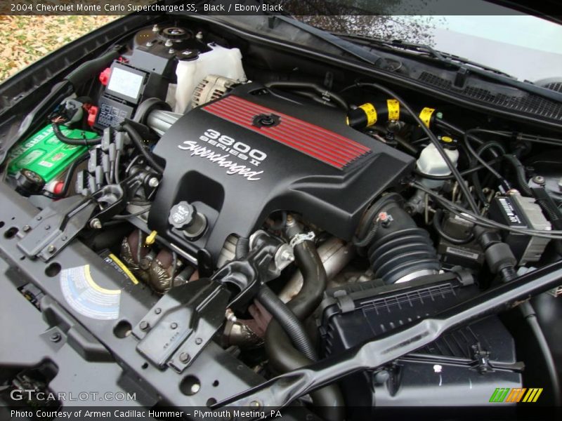 Black / Ebony Black 2004 Chevrolet Monte Carlo Supercharged SS
