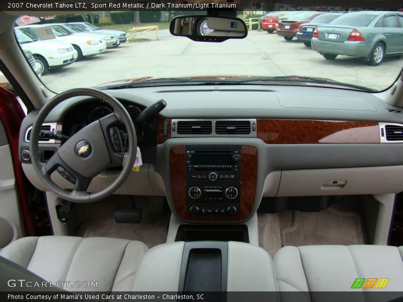 Sport Red Metallic / Dark Titanium/Light Titanium 2007 Chevrolet Tahoe LTZ