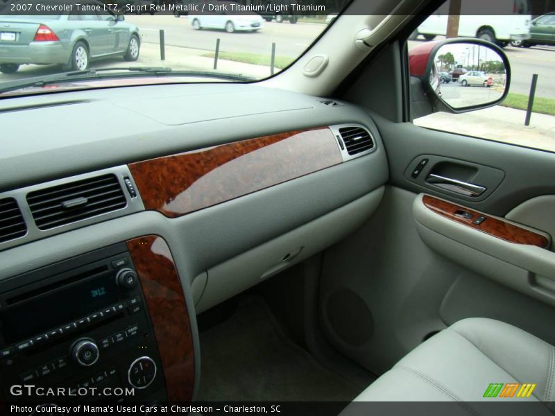 Sport Red Metallic / Dark Titanium/Light Titanium 2007 Chevrolet Tahoe LTZ