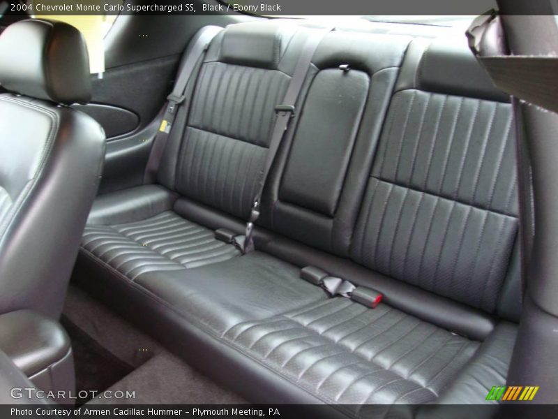 Black / Ebony Black 2004 Chevrolet Monte Carlo Supercharged SS