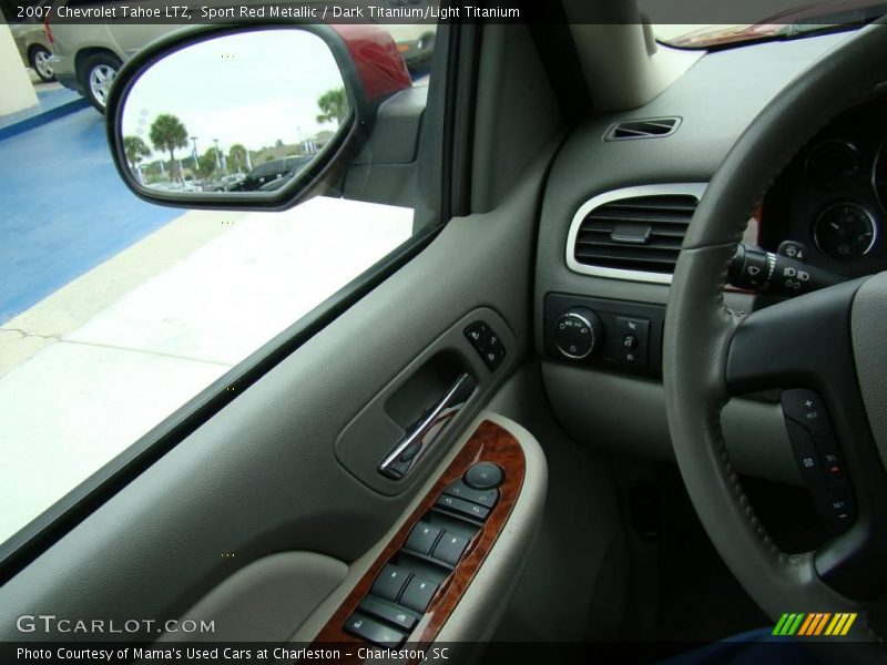 Sport Red Metallic / Dark Titanium/Light Titanium 2007 Chevrolet Tahoe LTZ
