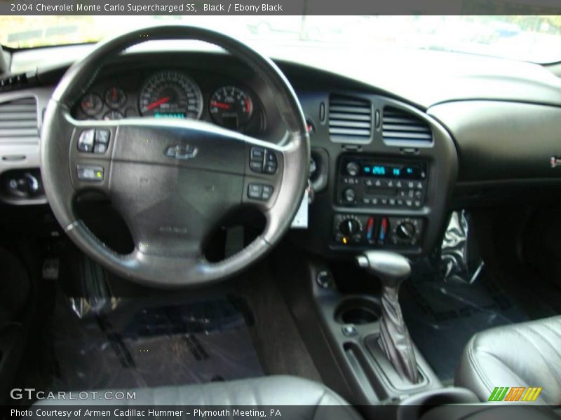 Black / Ebony Black 2004 Chevrolet Monte Carlo Supercharged SS