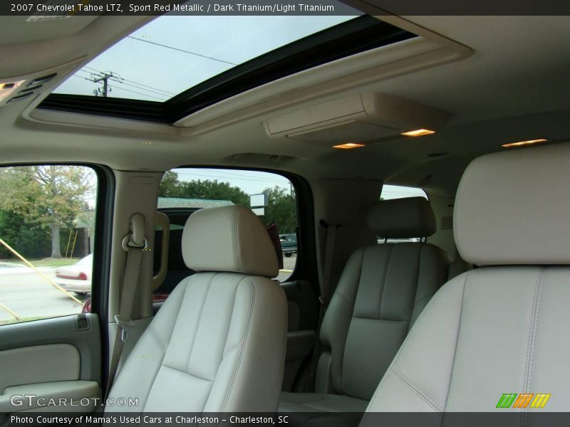 Sport Red Metallic / Dark Titanium/Light Titanium 2007 Chevrolet Tahoe LTZ