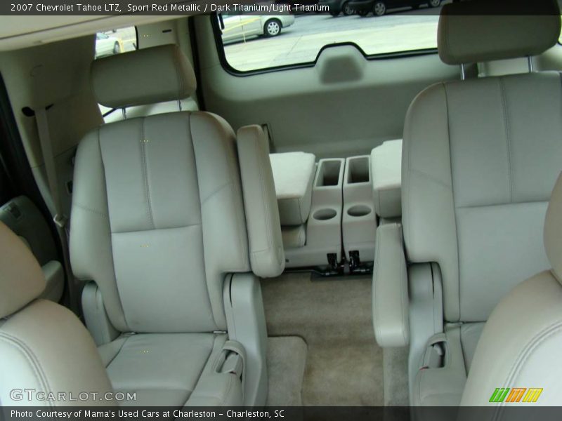 Sport Red Metallic / Dark Titanium/Light Titanium 2007 Chevrolet Tahoe LTZ