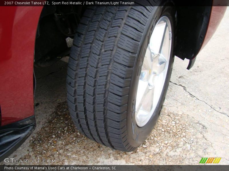 Sport Red Metallic / Dark Titanium/Light Titanium 2007 Chevrolet Tahoe LTZ