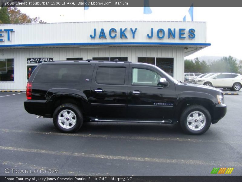 Black / Ebony/Light Titanium 2008 Chevrolet Suburban 1500 LT 4x4