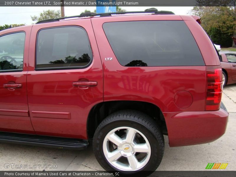 Sport Red Metallic / Dark Titanium/Light Titanium 2007 Chevrolet Tahoe LTZ