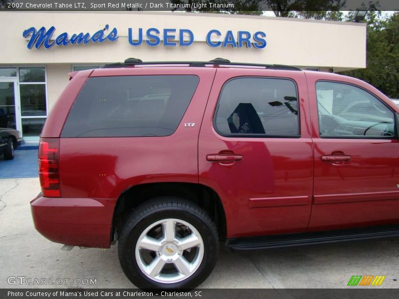 Sport Red Metallic / Dark Titanium/Light Titanium 2007 Chevrolet Tahoe LTZ