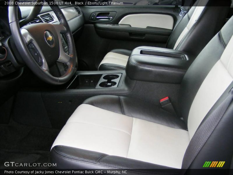 Black / Ebony/Light Titanium 2008 Chevrolet Suburban 1500 LT 4x4