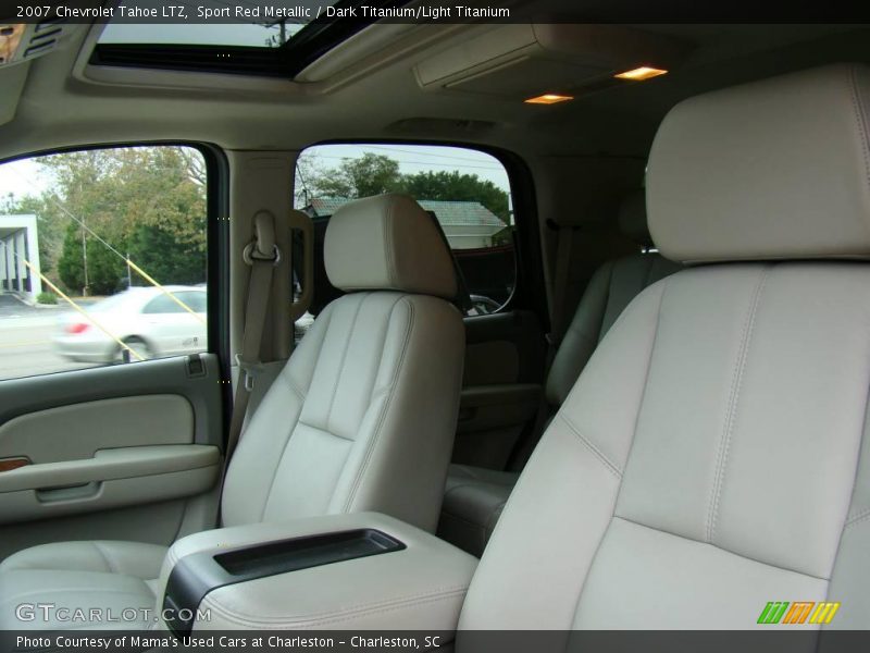 Sport Red Metallic / Dark Titanium/Light Titanium 2007 Chevrolet Tahoe LTZ