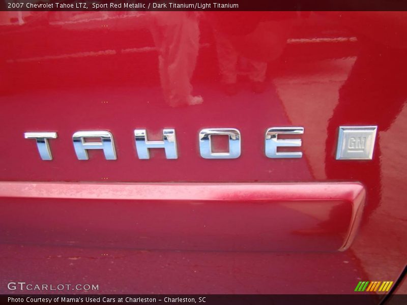 Sport Red Metallic / Dark Titanium/Light Titanium 2007 Chevrolet Tahoe LTZ