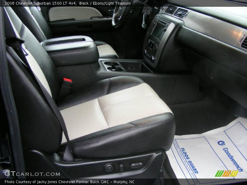 Black / Ebony/Light Titanium 2008 Chevrolet Suburban 1500 LT 4x4