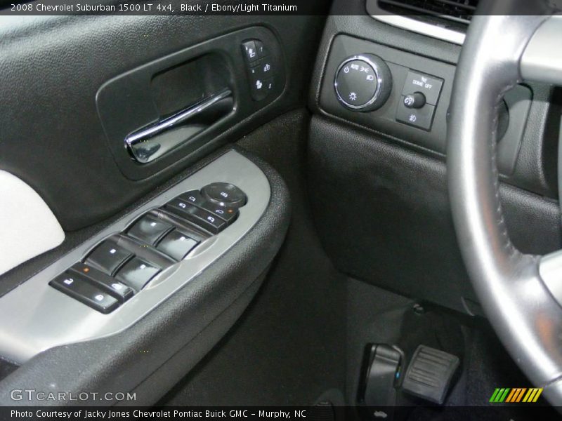 Black / Ebony/Light Titanium 2008 Chevrolet Suburban 1500 LT 4x4