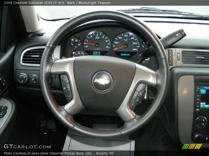 Black / Ebony/Light Titanium 2008 Chevrolet Suburban 1500 LT 4x4
