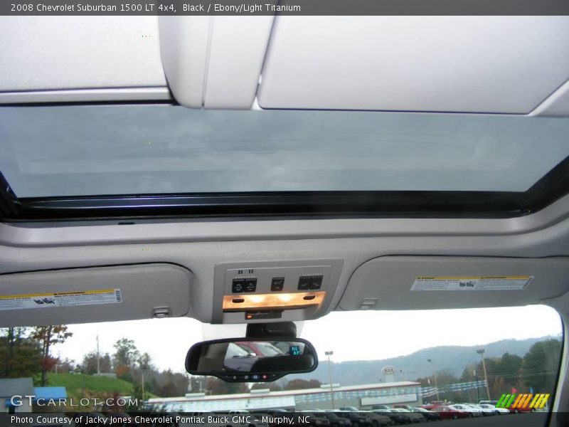 Black / Ebony/Light Titanium 2008 Chevrolet Suburban 1500 LT 4x4