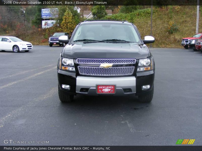 Black / Ebony/Light Titanium 2008 Chevrolet Suburban 1500 LT 4x4