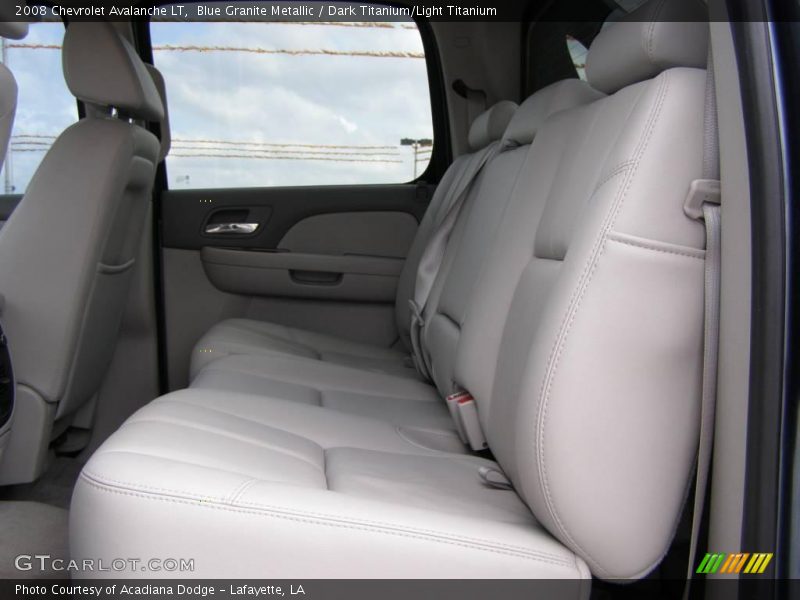 Blue Granite Metallic / Dark Titanium/Light Titanium 2008 Chevrolet Avalanche LT