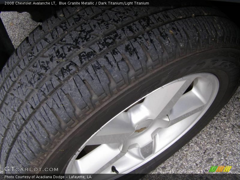 Blue Granite Metallic / Dark Titanium/Light Titanium 2008 Chevrolet Avalanche LT