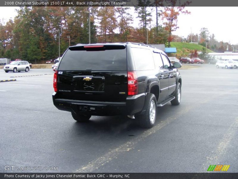 Black / Ebony/Light Titanium 2008 Chevrolet Suburban 1500 LT 4x4