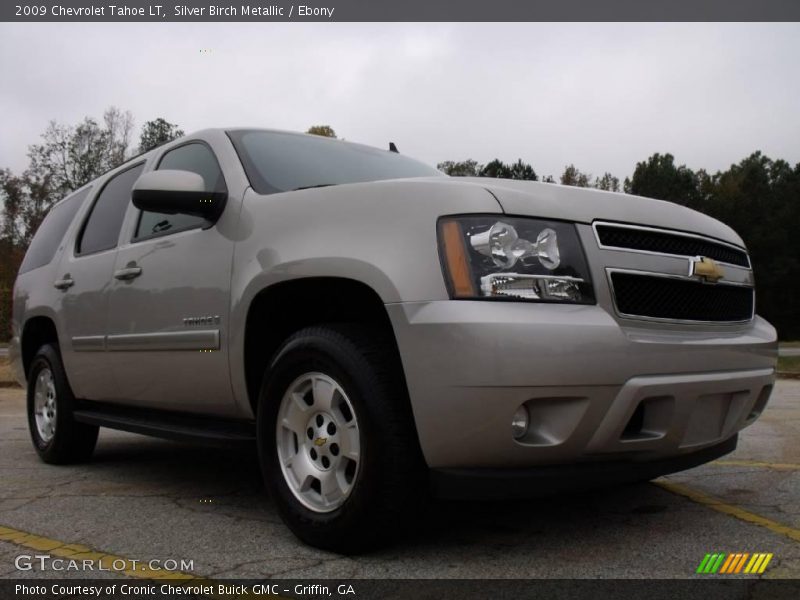Silver Birch Metallic / Ebony 2009 Chevrolet Tahoe LT