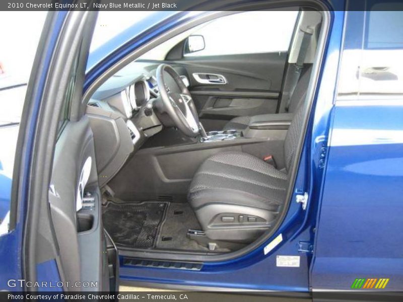 Navy Blue Metallic / Jet Black 2010 Chevrolet Equinox LT