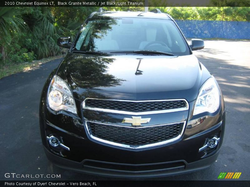 Black Granite Metallic / Jet Black/Light Titanium 2010 Chevrolet Equinox LT