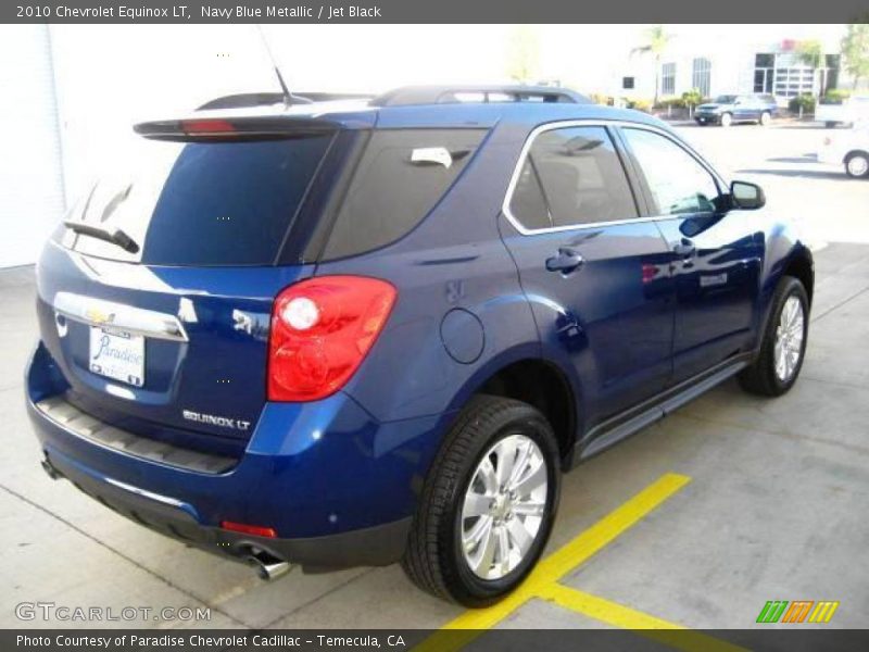 Navy Blue Metallic / Jet Black 2010 Chevrolet Equinox LT