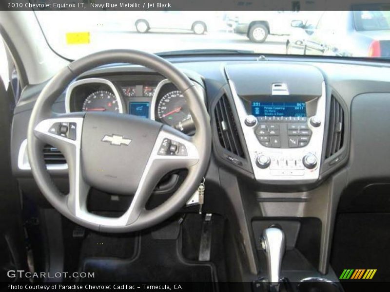 Navy Blue Metallic / Jet Black 2010 Chevrolet Equinox LT