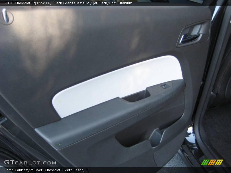 Black Granite Metallic / Jet Black/Light Titanium 2010 Chevrolet Equinox LT