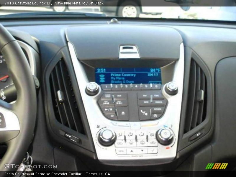 Navy Blue Metallic / Jet Black 2010 Chevrolet Equinox LT
