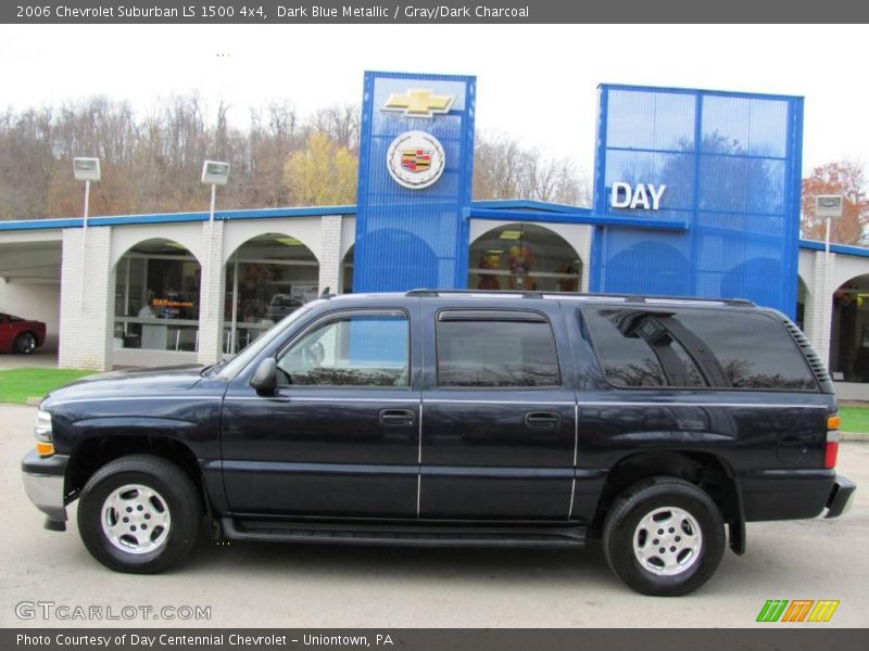 Dark Blue Metallic / Gray/Dark Charcoal 2006 Chevrolet Suburban LS 1500 4x4