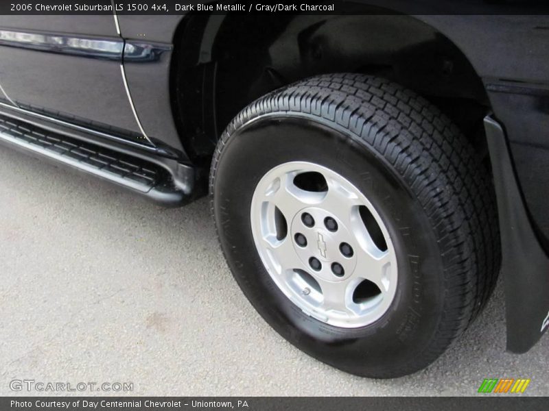 Dark Blue Metallic / Gray/Dark Charcoal 2006 Chevrolet Suburban LS 1500 4x4