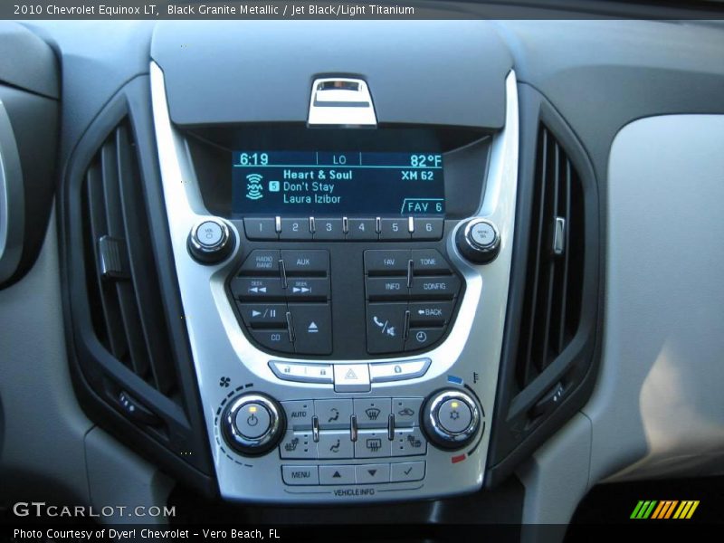 Black Granite Metallic / Jet Black/Light Titanium 2010 Chevrolet Equinox LT