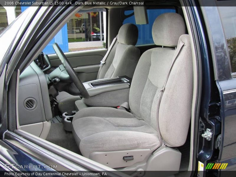 Dark Blue Metallic / Gray/Dark Charcoal 2006 Chevrolet Suburban LS 1500 4x4