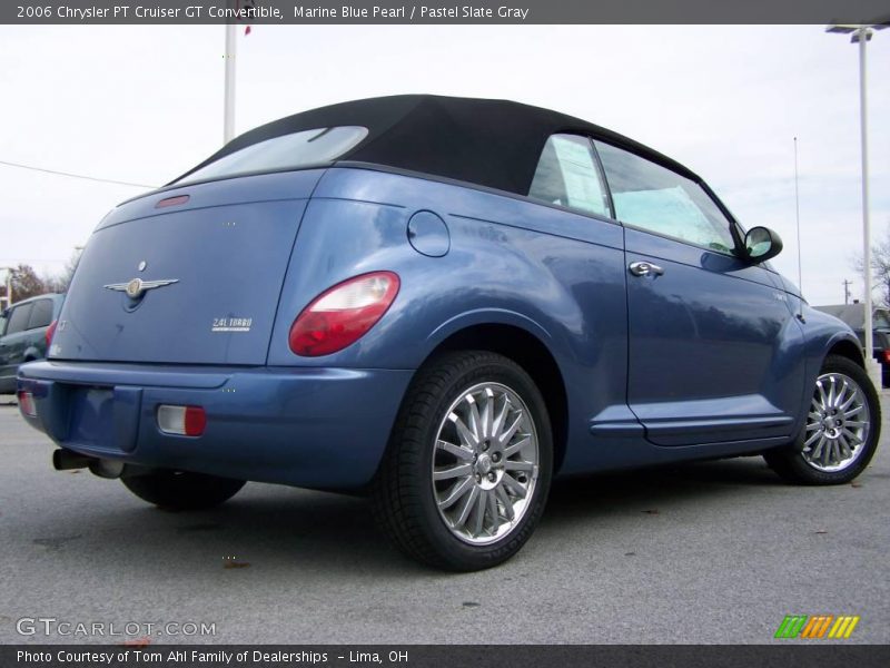 Marine Blue Pearl / Pastel Slate Gray 2006 Chrysler PT Cruiser GT Convertible