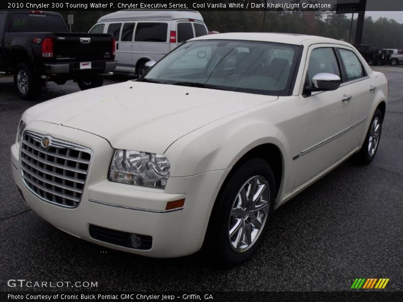Cool Vanilla White / Dark Khaki/Light Graystone 2010 Chrysler 300 Touring Walter P. Chryler Executive Series
