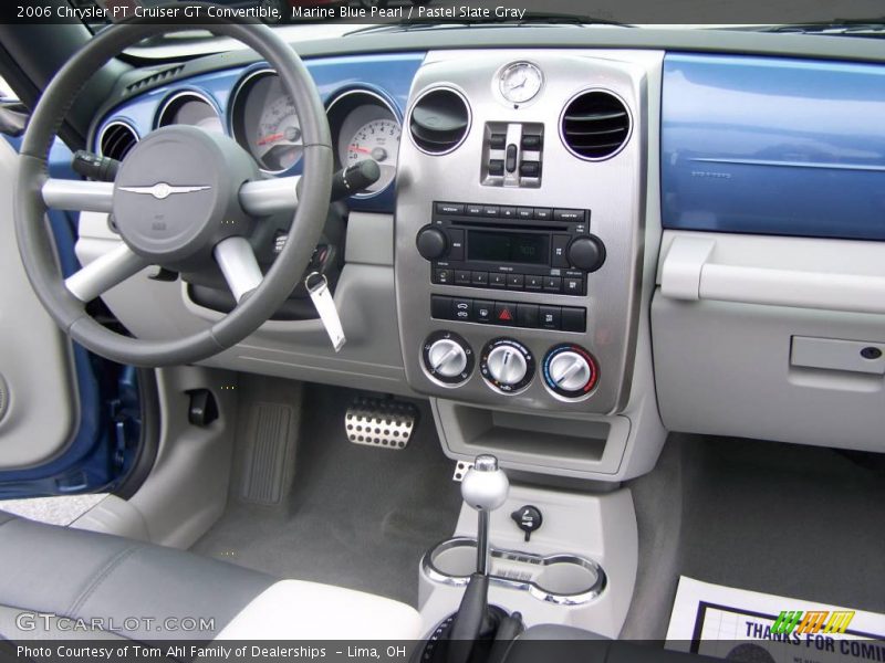 Marine Blue Pearl / Pastel Slate Gray 2006 Chrysler PT Cruiser GT Convertible