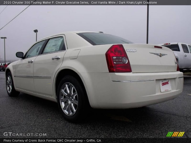 Cool Vanilla White / Dark Khaki/Light Graystone 2010 Chrysler 300 Touring Walter P. Chryler Executive Series