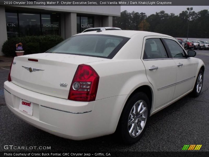 Cool Vanilla White / Dark Khaki/Light Graystone 2010 Chrysler 300 Touring Walter P. Chryler Executive Series