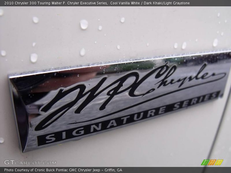 Cool Vanilla White / Dark Khaki/Light Graystone 2010 Chrysler 300 Touring Walter P. Chryler Executive Series