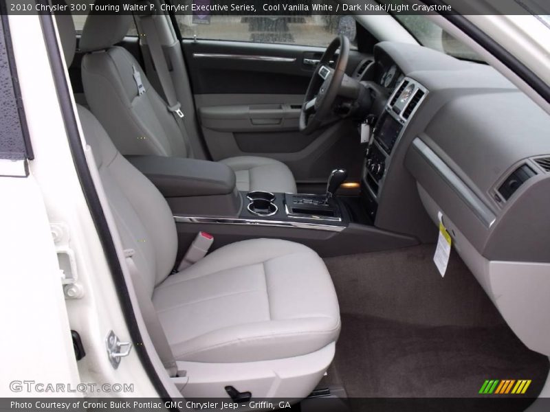 Cool Vanilla White / Dark Khaki/Light Graystone 2010 Chrysler 300 Touring Walter P. Chryler Executive Series
